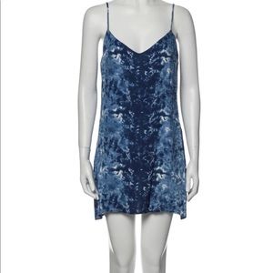 Reformation tie dye slip dress size small